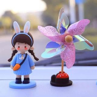 Chong Chóng Xoay Trang Trí Xe Ô Tô , Gắn Xe Đạp, Xe Máy Mũ Bảo Hiểm-Mộc Lan Car