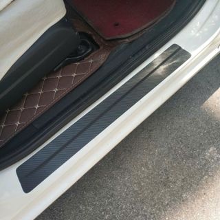 Sét 9 Miếng Vân Carbon Chống Trầy Xước Bậc Và Cốp Xe ( Gồm 8 Miếng Bậc + 1 Miếng Cốp )