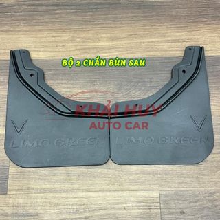 Bộ 4 Tấm Chắn Bùn in Chữ LimoGreen hạn chế bùn đất bắn lên xe MẪU 3D Mới nhất đầy đủ ốc vít đi kèm Khaihuyauto