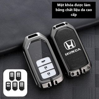 Ốp Chìa Khoá Dành Cho Nhiều Xe Honda City CRV, HRV,BRV, Civic, Accord,City Hợp Kim Cao Cấp Chống Trầy Xước