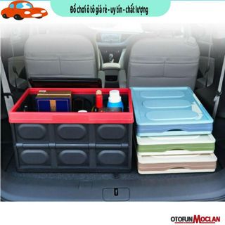 ⚡️Tiện Lợi⚡️Thùng gấp gọn đề đồ sau xe ô tô - dung tích 30-56 lít - Thùng Đựng Đồ Cốp Sau Ô Tô – Có Thể Gấp Gọn