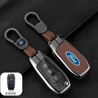 (12 loại khoá Ford ) Ốp Bảo Vệ Chìa Khóa Ford Ranger XLS, XLT (2019-2021), Wildtrack (15-18) territory Hợp Kim Kẽm