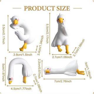 Mô Hình Vịt Mini Trang Trí Taplo Ô Tô-Nhà Cửa-Bảng Điều Khiển Giúp Giảm Căng Thẳng,Mệt Mỏi, Thư Giãn