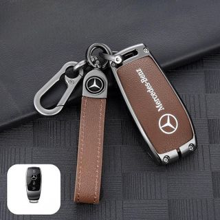 Ốp Chìa Khóa Mẹc GLC C200 E200 C250 350 450 300 Vỏ Chìa Khóa Mẹc Bọc Chìa Khoá Mẹc
