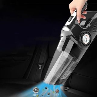 Máy hút bụi 4 in 1 FOR DRY&WET USE thế hệ mới,hút bụi,bơm lốp,đo áp suất lốp,kiêm đèn pin-