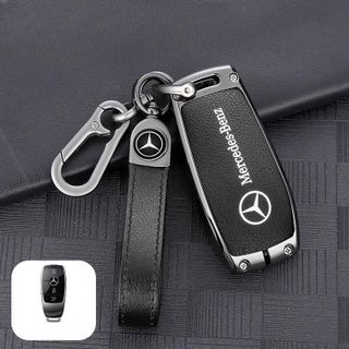Ốp Chìa Khóa Mẹc GLC C200 E200 C250 350 450 300 Vỏ Chìa Khóa Mẹc Bọc Chìa Khoá Mẹc
