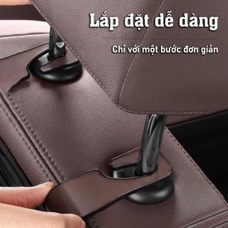 Hộp đựng đồ ghế sau ô tô chất liệu bằng da cao cấp phụ kiện trang trí ô tô Phụ Tùng