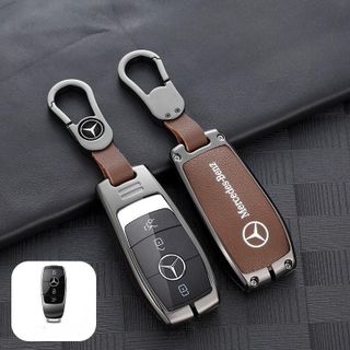 Ốp Chìa Khóa Mẹc GLC C200 E200 C250 350 450 300 Vỏ Chìa Khóa Mẹc Bọc Chìa Khoá Mẹc