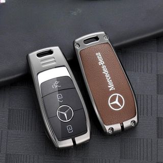 Ốp Chìa Khóa Mẹc GLC C200 E200 C250 350 450 300 Vỏ Chìa Khóa Mẹc Bọc Chìa Khoá Mẹc