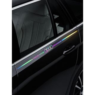 Tem Dán Xe Ô Tô Phản Quang Màu Laser, Decal Dán Ô Tô Chất Liệu Chống Nước, Đề Can Dán Dành Cho Nhiều Logo Các Hãng Xe