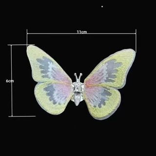 Cánh Bướm 3D Trang Trí Màn Hình DVD - Taplo Xe Ô Tô - Xe Máy Dễ Thương Trông Sống Động Và Đẹp Mắt