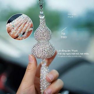 Khánh Hồ Lô Đính Đá Trang Trí Gương Xe Ô Tô Siêu Xinh Hồ Lô Đính Đá Biểu Hiện Cho May Mắn
