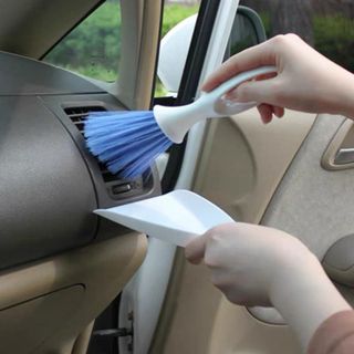 Bộ Chổi Kèm Xẻng Đa Năng Quét Ban Thờ, Vệ Sinh Nội Thất Ô Tô, Làm Sạch Bàn Phím Máy Tính Treo Tường