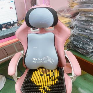 Bộ tựa đầu tựa lưng cao su non nguyên khối gối tựa đầu tựa lưng trên ô tô Nội Thất Đệm