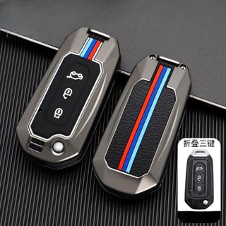 Ốp khóa kim loại cao cấp dáng thể thao xe ô tô FORD Focus Kuga Fiesta MK4 ST...