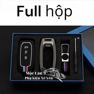 Ốp khóa kim loại cao cấp dáng thể thao xe ô tô FORD Focus Kuga Fiesta MK4 ST...
