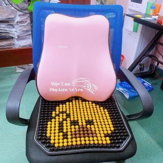 Bộ tựa đầu tựa lưng cao su non nguyên khối gối tựa đầu tựa lưng trên ô tô Nội Thất Đệm