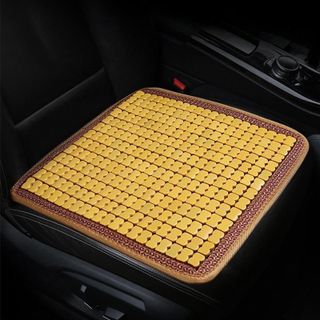 Thảm Lót Ghế (Ghế Trước Và Dải Ghế Sau) Xe Hơi Tre Trúc Cao Cấp Thoáng Khí