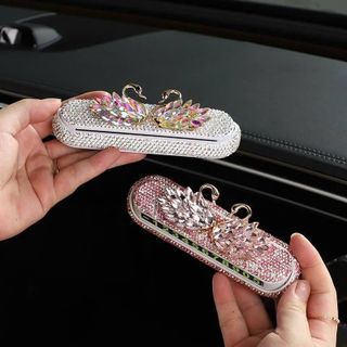 Bảng Ghi Số Điện Thoại Đính Đá Sang Trọng Để Taplo Ô Tô - Xe Hơi- Ôtofunmoclan