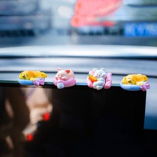 Mô Hình Thỏ Heo,Chó Mèo Trang Trí Taplo,Cửa Sổ Ô Tô Bàn Làm Việc Quà Tặng Decor Trang Trí Bữa Tiệc Nội Thất