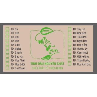 Tinh dầu treo xe Quốc Mộc hàng indo cực thơm đầy đủ tem mác đủ mùi hương treo tủ áo phòng ngủ quạt gió ô tô Dầu Thơm Phòng Dầu Thơm