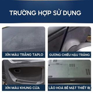 Dung Dịch Crystal Phục Hồi Nhựa Nhám Làm Mới Xe Tăng Độ Bóng, Hạn Chế Bám Bẩn, Dung Tích 30ml
