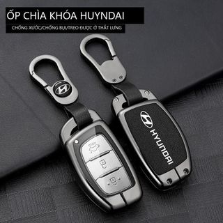 Ốp Chìa Khóa Accent, Creta, Kona, Venue, Stargazer, Palisade, Grand i10, Tucson, Elantra - Vỏ Chìa Khóa Hyundai Cao Cấp