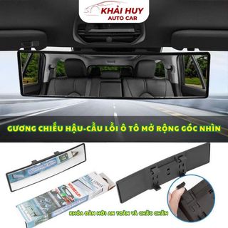 Gương Chiếu Hậu Cầu Lồi Ô Tô Mở Rộng Góc Nhìn Quan Sát Rõ Nét An Toàn Khi Lái Xe