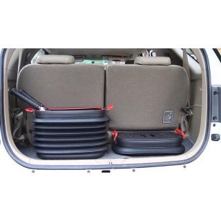 Thùng co dãn để đồ đạc trên xe ô tô có thể gấp gọn dung tích 40 lít