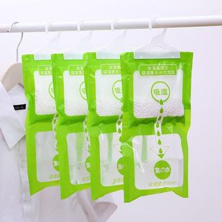 Túi Hút Ẩm, Gói Hút Ẩm Tủ Quần Áo, Tủ Giày 2 Ngăn Chống Ẩm Chống Mốc Có Móc Treo Đa Năng