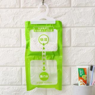Túi Hút Ẩm, Gói Hút Ẩm Tủ Quần Áo, Tủ Giày 2 Ngăn Chống Ẩm Chống Mốc Có Móc Treo Đa Năng