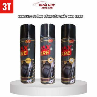Chai Xịt Dưỡng Bóng Nội Thất Xe WAX CARE - Tăng Độ Bền, Kéo Dài Tuổi Thọ Cho Ghế Da Oto khaihuyauto