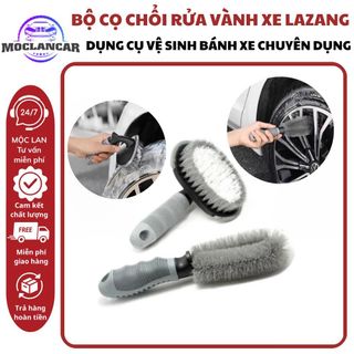 Bàn Chải Cọ Lốp Xe, Chổi Cọ Rửa Bánh Xe Ô Tô Xe Máy Chổi Làm Sạch Lốp Hiệu Quả Cán Chắc Sợi Cước Bền
