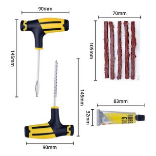 Dụng cụ sửa chữa lốp xe hơi khẩn cấp tiện lợi 8 món cho xe máy xe ô tô nhanh chóng