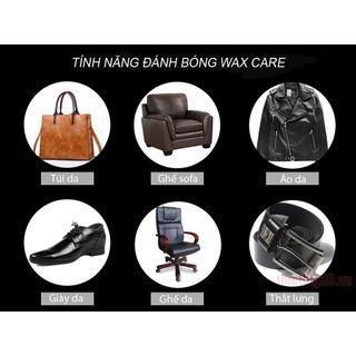 Chai Xịt Dưỡng Bóng Nội Thất Xe WAX CARE - Tăng Độ Bền, Kéo Dài Tuổi Thọ Cho Ghế Da Oto khaihuyauto