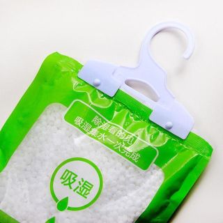 Túi Hút Ẩm, Gói Hút Ẩm Tủ Quần Áo, Tủ Giày 2 Ngăn Chống Ẩm Chống Mốc Có Móc Treo Đa Năng