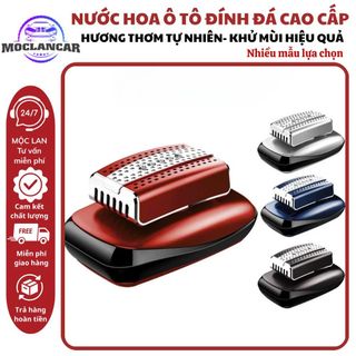( nắp chữ nhật) Nước Hoa Ô Tô, Nước Hoa Đính Đá Đẹp Sang Trọng, Mùi Thơm Dễ Chịu 75ml-Mộc Lan Car