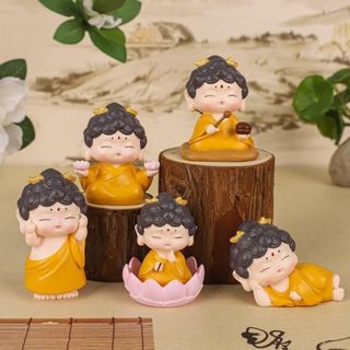 Tượng Quan Âm Mini Dễ Thương – Tinh Tế & Bình An - Tượng Phật Nhiều Tư Thế Thiền Phật Pháp An Nhiên