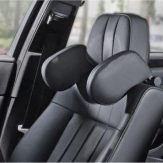 Gối tựa đầu 2 bên bọc da cao cấp có chế độ xoay tuỳ chỉnh 180 độ
