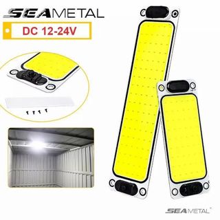 Đèn led trần, đèn thùng 12v và 24v Siêu Sáng cho xe tải, xe khách, xe du lịch tặng kèm băng hai mặt và vít bắt loại đẹp