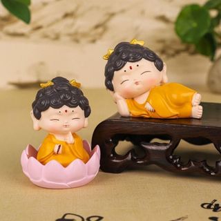 Tượng Quan Âm Mini Dễ Thương – Tinh Tế & Bình An - Tượng Phật Nhiều Tư Thế Thiền Phật Pháp An Nhiên