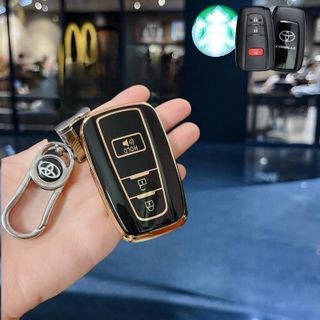 Ốp TPU Dẻo Chìa Khóa Xe Dòng Xe Toyota Cross Thông Minh ,Bọc Khóa Xe Ô Tô Bảo Vệ Khóa, Chống Xước Otofunmoclan