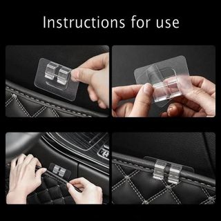 Miếng dán 2 mặt cố định thảm lót chân ô tô,Giúp thảm..