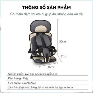 (Nhiều Mẫu)Đai Ghế Ngồi Ô Tô An Toàn Cho Bé - Đai An Toàn Cho Bé Khi Di Chuyển Trên Ô Tô Có 8 Màu Khác Nhau