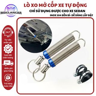Bộ 2 Lò Xo Mở Cốp Tự Động Thông Minh Cho Các Dòng Xe Sedan (TẶNG KÈM KẸP CHỐT CỐ ĐỊNH)