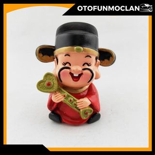 Bộ 5 Tượng Thần Tài, Phúc, Lộc, Thọ, Tài, Hỷ Otofunmocloan Deccor trang trí nhà cửa - Đồng Decor Decor Phòng