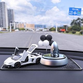 Trang Trí Taplo - Sáp Thơm Ô Tô Mô Hình Máy Bay Tên Lửa Sử Dụng Năng Lượng Mặt Trời Xoay Khuếch Tán Khử Mùi