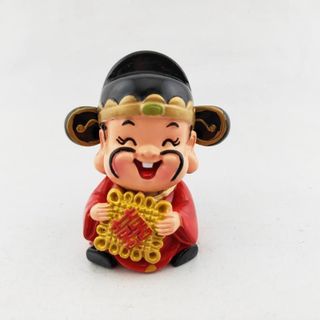 Bộ 5 Tượng Thần Tài, Phúc, Lộc, Thọ, Tài, Hỷ Otofunmocloan Deccor trang trí nhà cửa - Đồng Decor Decor Phòng