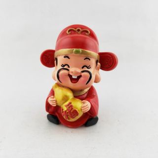 Bộ 5 Tượng Thần Tài, Phúc, Lộc, Thọ, Tài, Hỷ Otofunmocloan Deccor trang trí nhà cửa - Đồng Decor Decor Phòng
