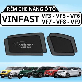 RÈM CHE NẮNG Ô TÔ CAO CẤP CHO CÁC DÒNG XE VINFAST VF3 , VF5, VF6, VF7, VF8, LIMO GREEN ... Hít Nam Châm